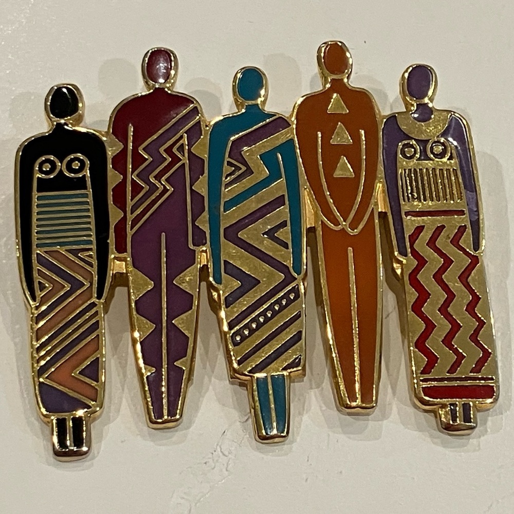 Laurel Burch | Vintage “Tribe” Brooch